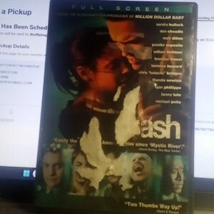 Crash DVD please read the item description (SKU DVD box 4)